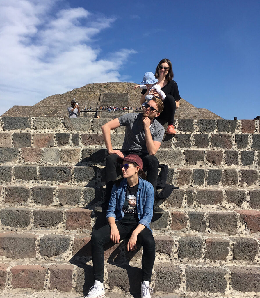Me wearing my Converse high tops at the pyramids in Teotihuacan, Mexico.