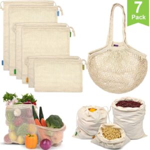Reusable Produce Bags (7 Pack)